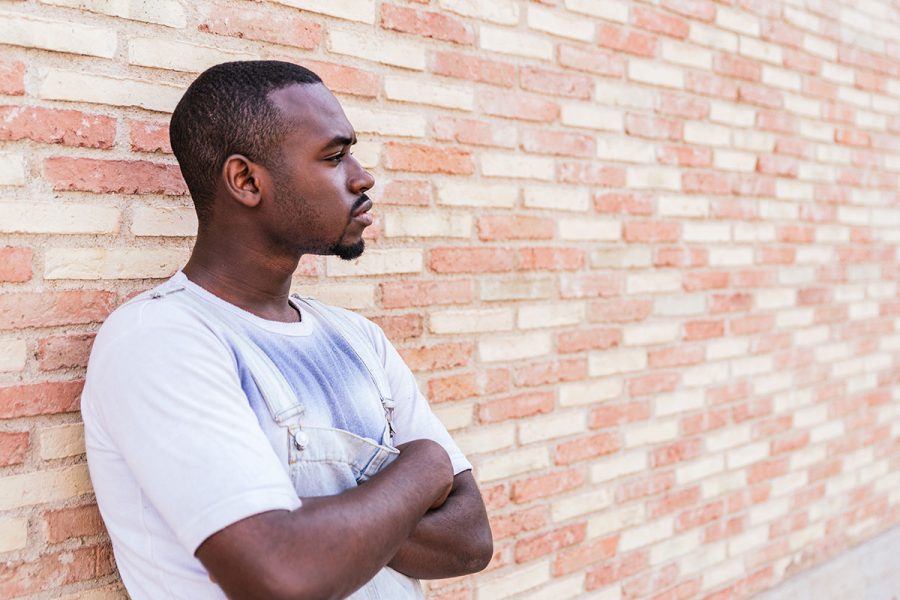 contemplative man