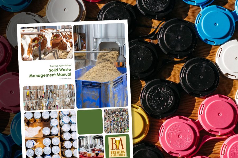 PakTech can holders overlaid with solid waste manual cover