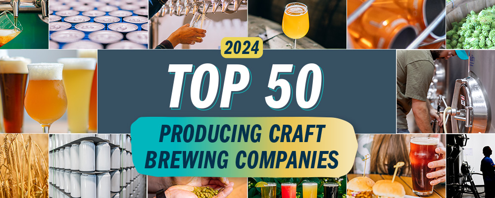 Top 50 Producing Craft Brewing Companies
